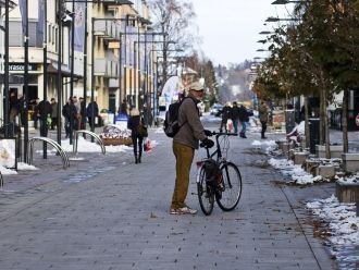 На улицах Лиллестрём. Норвегия.