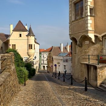 Типичная улица в Кремсе-на-Дунае.