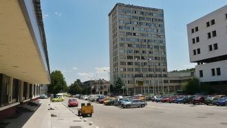 На улице города Горна-Оряховица.
