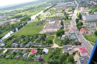 Слоним с высоты птичьего полета.