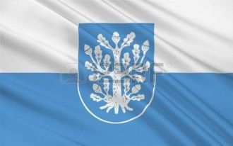 Флаг города Оффенбах.