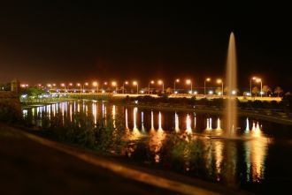 Ночная Пальма де Майорка.