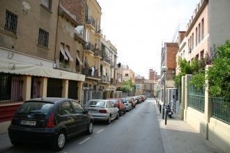 Одна из центральных улиц Оспиталет.