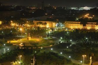 Ночной Маргилан.