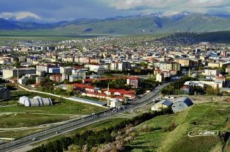 Эрзурум с высоты птичьего полета.