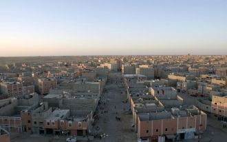 Панорамный вид на город Эль-Аюн.