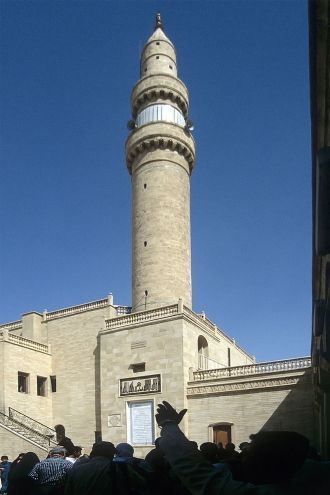 Минарет мечети пророка Юнуса (разрушен И
