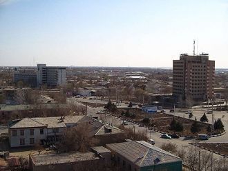 Панорамный вид Нукуса.