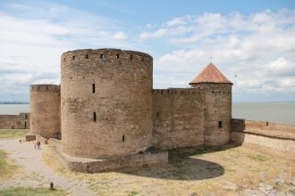 Старый замок Каменца-Подольского - средн