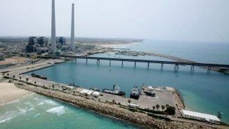 Израильская электростанция в Хадере