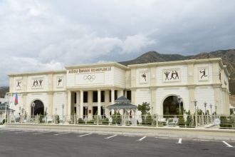 На улицах города Ахсу.