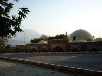 На улицах города Ордубад.