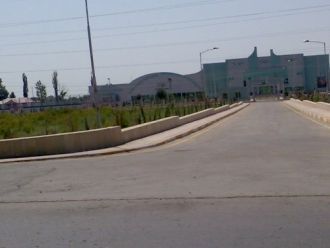 На улицах города Саатлы.