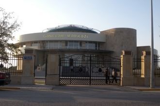 В городе Сабирабад.