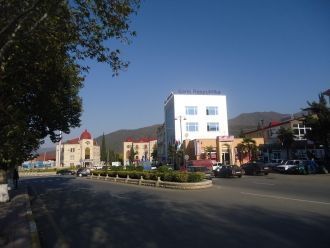 Улицы города Загатала.