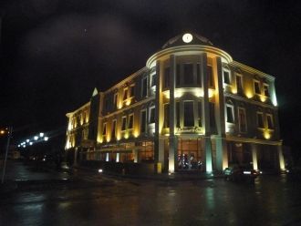 Ахалцихе (Грузия). Ночь.