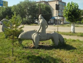 Городская скульптура, Щучинск.