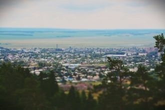 Панорама города Щучинск.