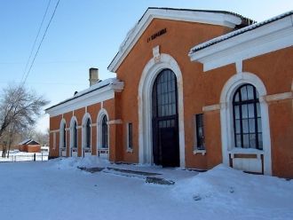 Вокзал Каражала.
