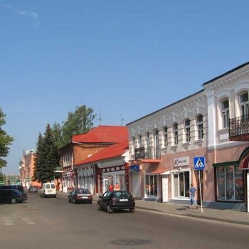 Улочки старого Борисова у рыночной площа