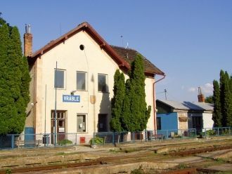 Железнодорожная станция Врабле.