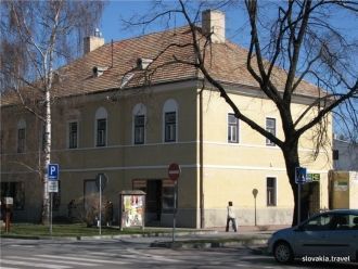 На улице города Врабле.