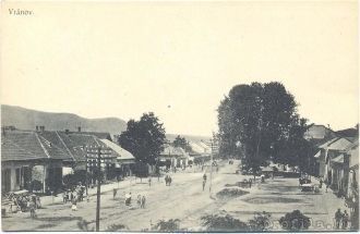 Город Вранов-над-Топлёу в прошлые времен