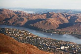 Серебрянск с высоты птичьего полета