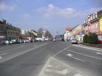 Улица в г. Малацки.