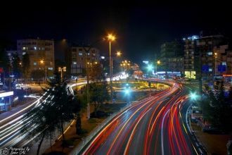 Ночные огни Назилли.&nbsp;