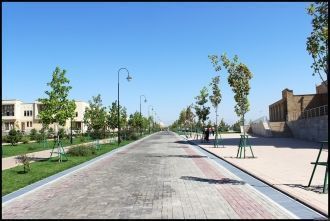 Аллея города.&nbsp;