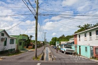 Улица города Сент-Джонс.