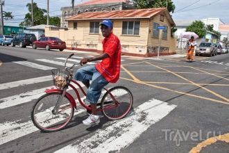 Житель города Сент-Джонс.