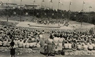 День независимости в Кирьят Гат. 1960 г.