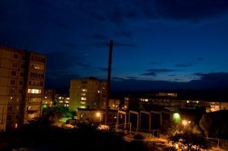 Ночной город Чаренвацан.