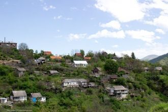 Панорама города Ахтала.&nbsp;