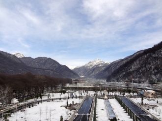 Габала с высоты птичьего полета