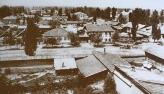 Город Каскелен в прошлом.