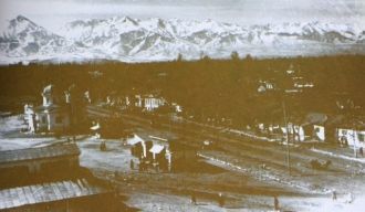 Город Каскелен в прошлом.