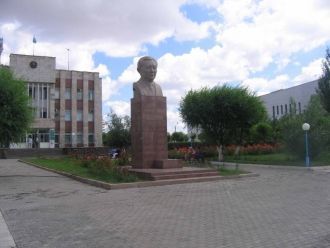 Достопримечательность города Сатпаев.