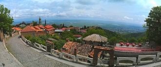 Вид на Алазанскую долину