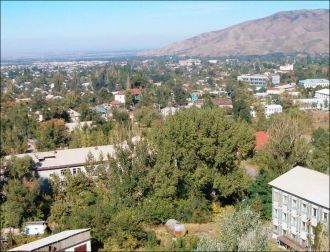 Панорама города Талгар.