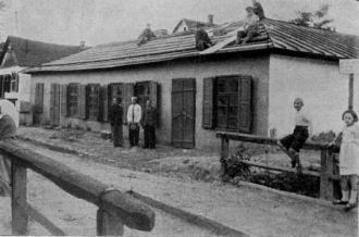 Бричаны на старой фотографии. 