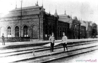 Железнодорожный вокзал станции Окница - 