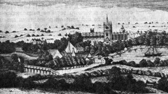 Город Стратфорд-на-Эйвоне в прошлом врем