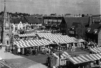 Город Стратфорд-на-Эйвоне в прошлом врем