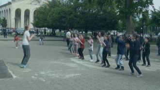 Жители города Озургети.