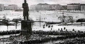 Город Ткибули в прошлые времена.