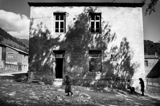 Город Ткибули в прошлые времена.