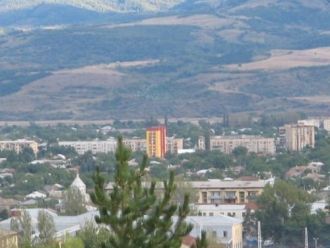 Панорама города Хашури.